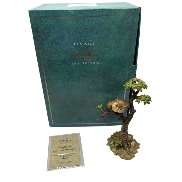 Disney Other - WDCC Bambi Friend Owl Figurine What's Going On Around Here 50th Anniversary Box